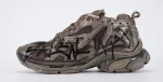 BALENCIAGA Graffiti Runner Sneakers in Mesh & Nylon