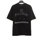 Balenciaga German Tank Portrait Band T-Shirt Reps