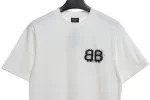 Balenciaga Logo Embroidery T-Shirt Reps