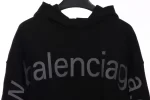 Balenciaga Logo Printed Hoodie Reps