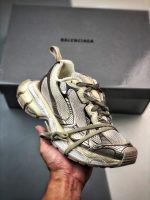 Balenciaga MEN'S 3XL EXTREME LACE SNEAKER IN Gray