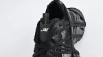 BALENCIAGA Men's 3XL Mesh Runner 9110 All Black