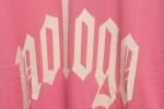 Balenciaga Nologo Lettered Distressed T-Shirt Reps