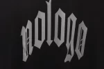 Balenciaga Nologo Lettered Distressed T-Shirt Reps