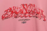 Balenciaga Offshore Alphabet Graffiti T-Shirt Reps