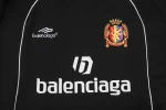 Balenciaga Paris Soccer Team Print T-Shirt Reps