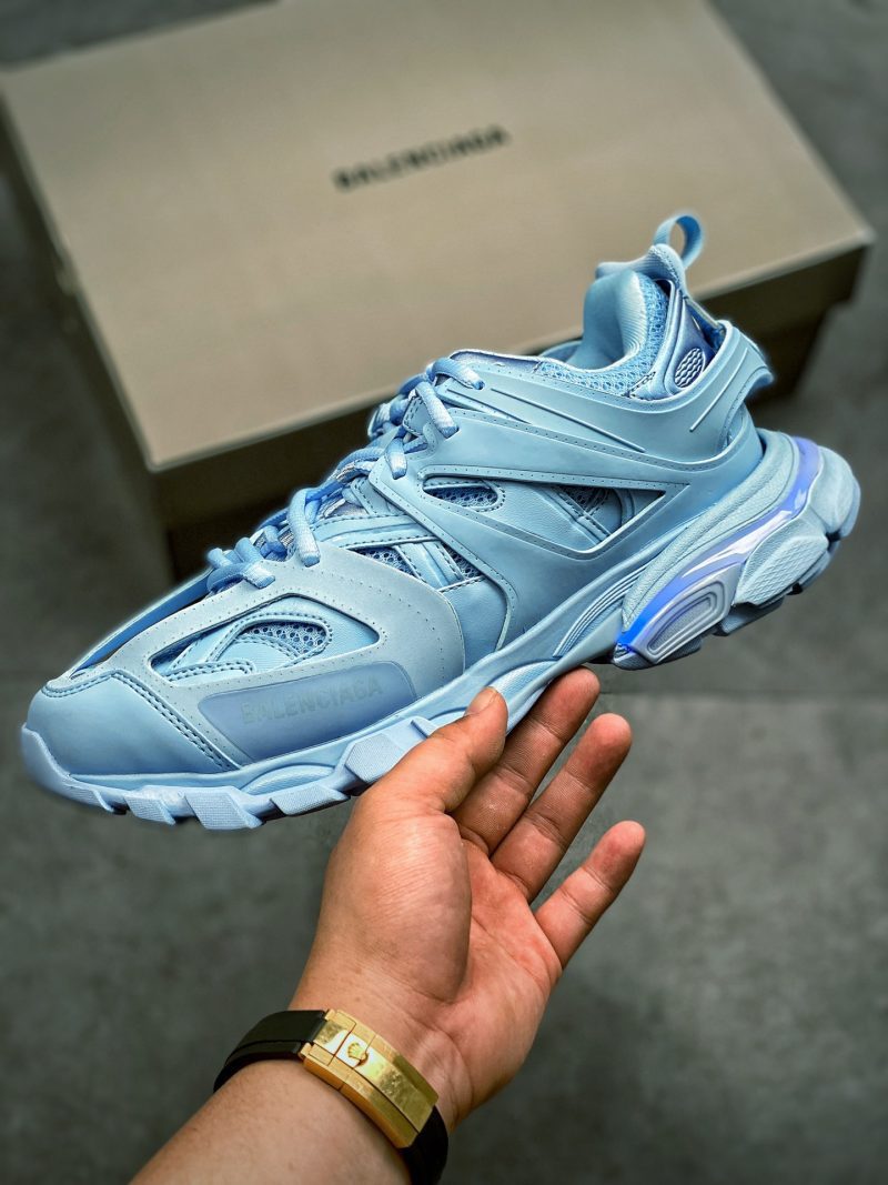 Balenciaga Track Sneaker Led "Light Blue10