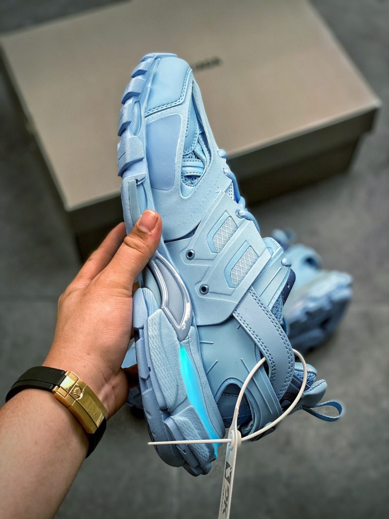 Balenciaga Track Sneaker Led "Light Blue10