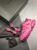 Balenciaga Track Sneaker LED Mesh and Nylon Reps Pink10