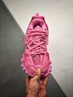 Balenciaga Track Sneaker LED Mesh and Nylon Reps Pink10