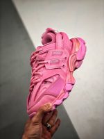 Balenciaga Track Sneaker LED Mesh and Nylon Reps Pink10