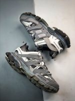 Balenciaga Track Trainer 'Grey White' LED