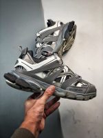 Balenciaga Track Trainer 'Grey White' LED