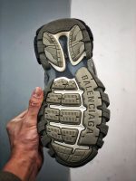 Balenciaga Track Trainer 'Grey White' LED