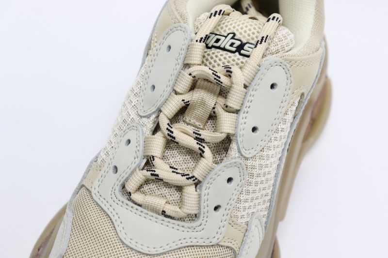 balenciaga triple s light brown 8
