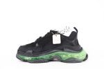 BALENCIAGA TRIPLE S TRAINER BLACK GREEN