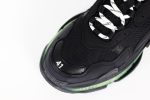 BALENCIAGA TRIPLE S TRAINER BLACK GREEN