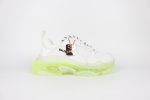 BALENCIAGA TRIPLE S SNEAKER-WHITE GREEN