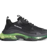 BALENCIAGA TRIPLE S TRAINER BLACK GREEN