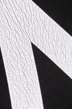 Balenciaga X Archive Inverted V Letter Music Print T-Shirt Reps