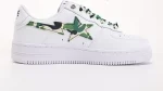 Bape Sta Low White ABC Camo Green Reps