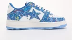 Bape Sta Medicom Toy Bearbrick Camo Blue Replica