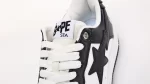 Bapesta #4 M1 'Black' Matter Leahter