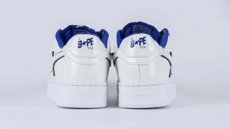 bapesta 8 m1 white navy reps 10