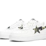 BapeSta Green Camouflage Logo AF 1