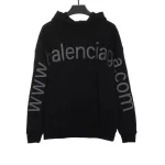 Balenciaga Hoodie With Logo on Chest and Arms Replica