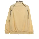 Balenciaga Contrast Color Patchwork Stand Collar Jacket Reps
