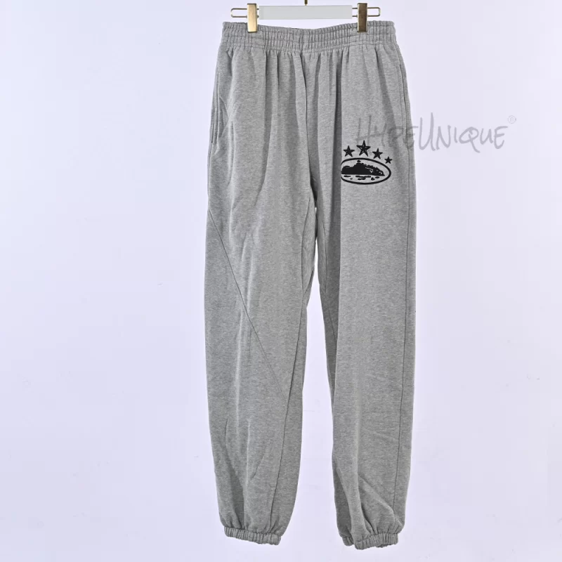 corteiz 5 starz alcatraz bottoms gray8