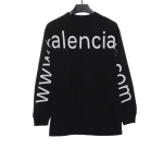 Balenciaga URL Letter Embroidered Long-Sleeved T-Shirt Replica