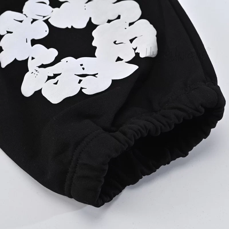 Denim Tears Cotton Wreath Sweatpants 'Black'11