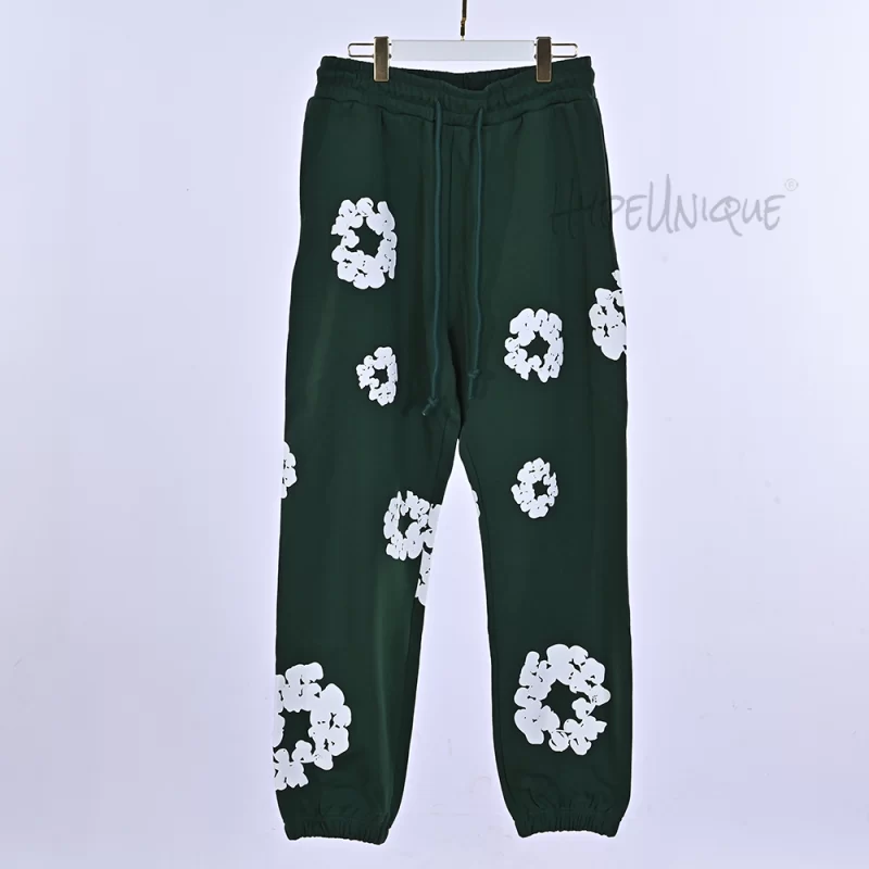 Denim Tears Cotton Wreath Sweatpants "Green9