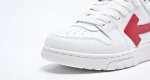 Off-White Out of Office Low 'White Red'