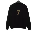 Fear Of God Season 7 Flocked 7 Crew Neck Sweatshirt Reps