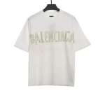 Balenciaga Tape Type Logo T-Shirt Reps