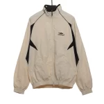 Balenciaga Patchwork Embroidered Letter Jacket Replica