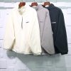 fear of god essentials polar fleece half zip sweater 00035 1
