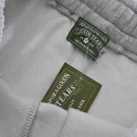 Denim Tears Cotton Wreath Sweatpants "Light Gray"