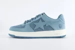 A Bathing Ape Bape Sta Blue Suede Reps
