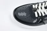 A Bathing Ape Bape Sta Black Leather Shoes