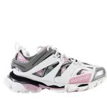BALENCIAGA WHITE GRAY PINK TRACK SNEAKER