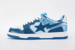 A Bathing Ape Bape SK8 Sta ABC Camo Blue (2022)