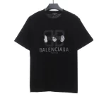 Foam Three-dimensional Print Short Sleeves REPS