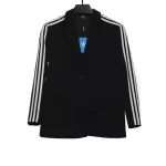 Balenciaga Co-branded Solid Color Lapel Single-Row Blazer Replica