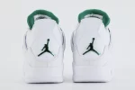 Jordan 4 Retro Metallic Green Replicas Heels