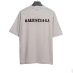 Balenciaga Blurred Logo Print T-Shirt Reps