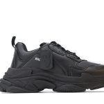 Balenciaga Triple S Sneaker 'Black' Leather